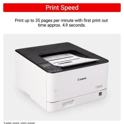 Canon imageCLASS LBP172dw Wireless Black & White Laser Printer, Single-Function, Print (6353C004)