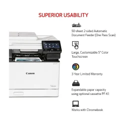 Canon imageCLASS MF753CDW Wireless Color Laser Printer, All-In-One, Print, Scan, Copy, Fax (MF753CDW)