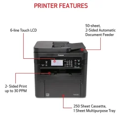 Canon imageCLASS MF269dw VP II Wireless Black & White Laser Printer, All-in-One, Print, Scan, Copy, Fax (MF269DWII VP)