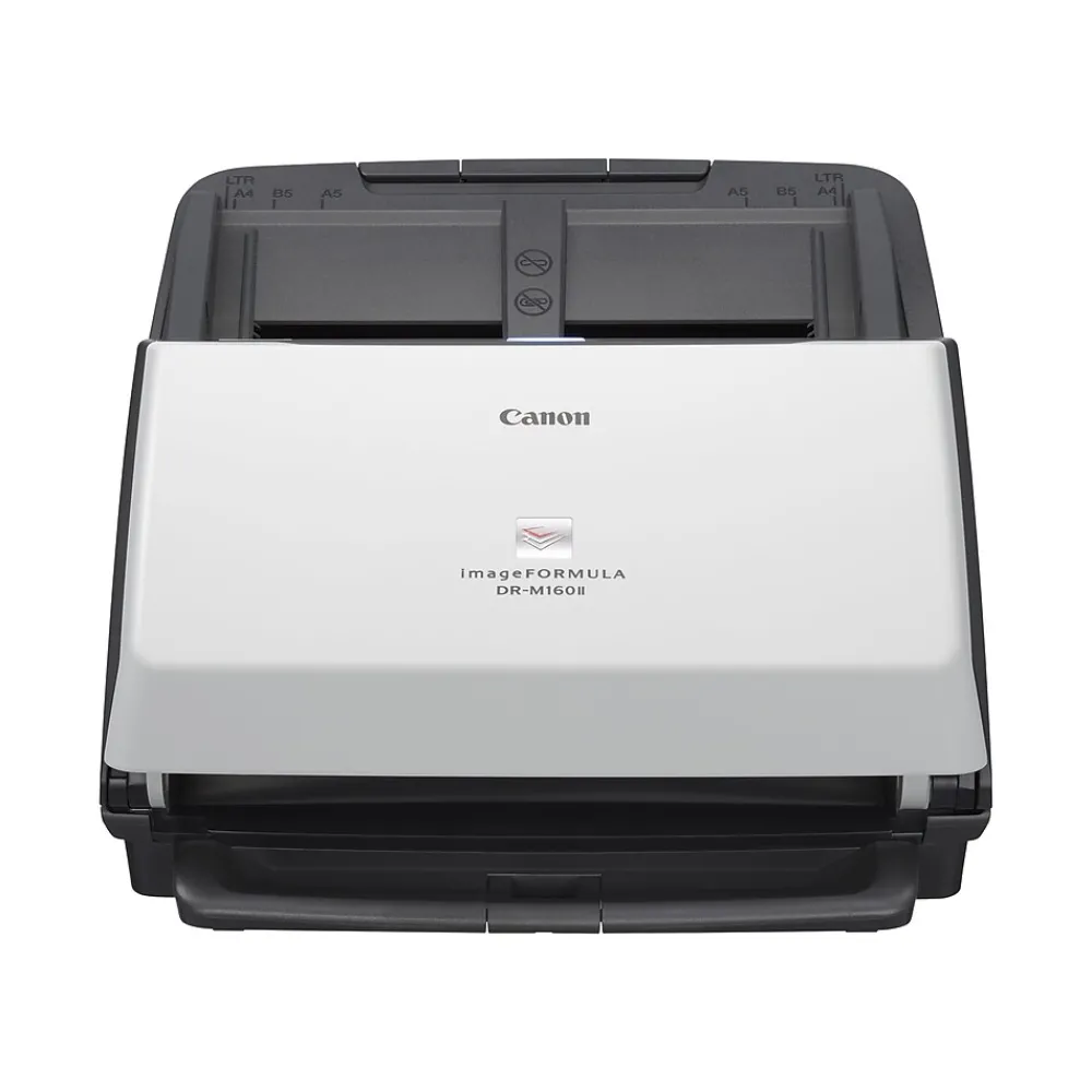 Canon imageFORMULA DR-M160II Office Document Scanner, Black/White