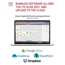 Canon imageFORMULA R50 USB Document Scanner, White (4823C001)