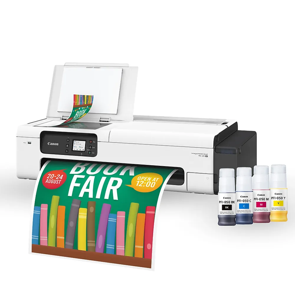Canon imagePROGRAF TC-20M Wireless Wide Format Color All-In-One Inkjet Printer (5816C002)