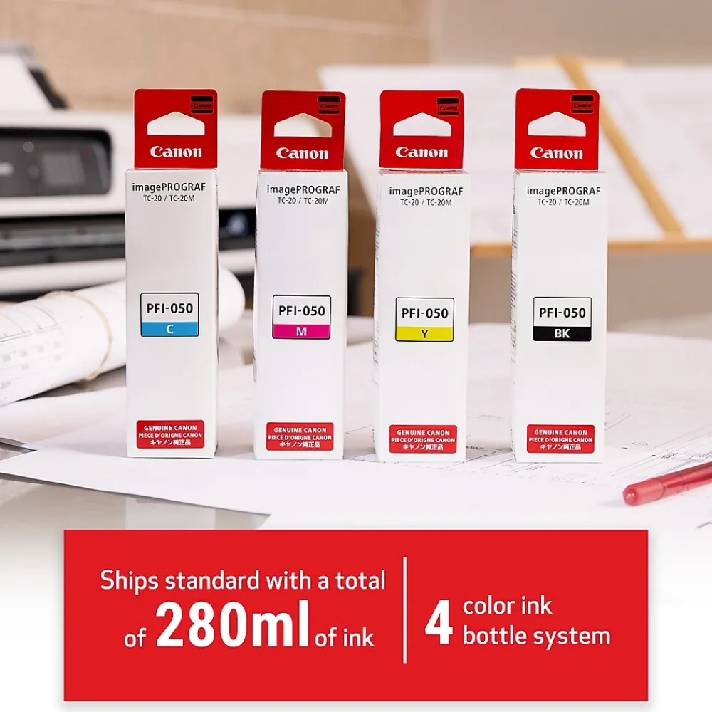 Canon imagePROGRAF TC-20M Wireless Wide Format Color All-In-One Inkjet Printer (5816C002)