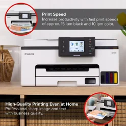Canon MAXIFY GX1020 Wireless Color Inkjet Printer, All-In-One Supertank, Print, Scan, Copy (GX1020)