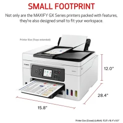 Canon MegaTank MAXIFY GX4020 Wireless Color All-in-One Inkjet Printer (5779C002)