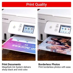 Canon PIXMA G3290 Wireless Color Inkjet Printer, All-In-One Supertank, Print, Scan, Copy (6706C002)