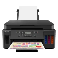 Canon PIXMA MegaTank G6020 Wireless Color Inkjet Printer, All-In-One Supertank, Print, Scan, Copy (3113C002)