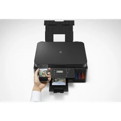 Canon PIXMA MegaTank G6020 Wireless Color Inkjet Printer, All-In-One Supertank, Print, Scan, Copy (3113C002)