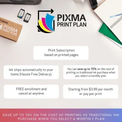 Canon PIXMA TR4720 Wireless Color Inkjet Printer, All-In-One, Print, Scan, Copy, Fax (21-MFP4)