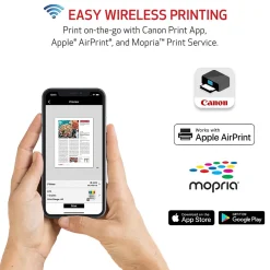 Canon PIXMA TR4720 Wireless Color Inkjet Printer, All-In-One, Print, Scan, Copy, Fax (TR4720 WHITE)