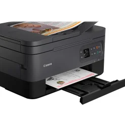 Canon PIXMA TR7020a Wireless Color Inkjet Printer, All-In-One, Print, Scan, Copy (TR7020A BLACK)