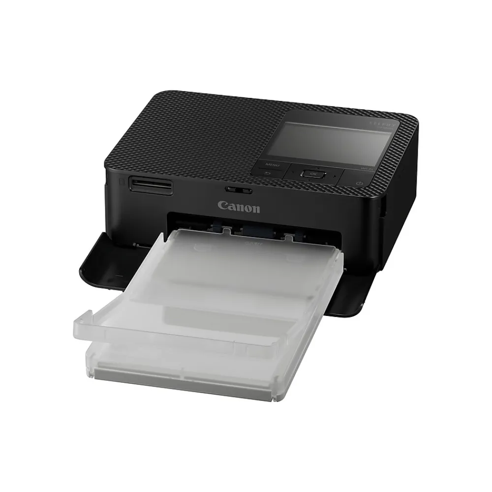 Canon SELPHY CP1500 Wireless Color Inkjet Printer, Single-Function, Black (5539C001)