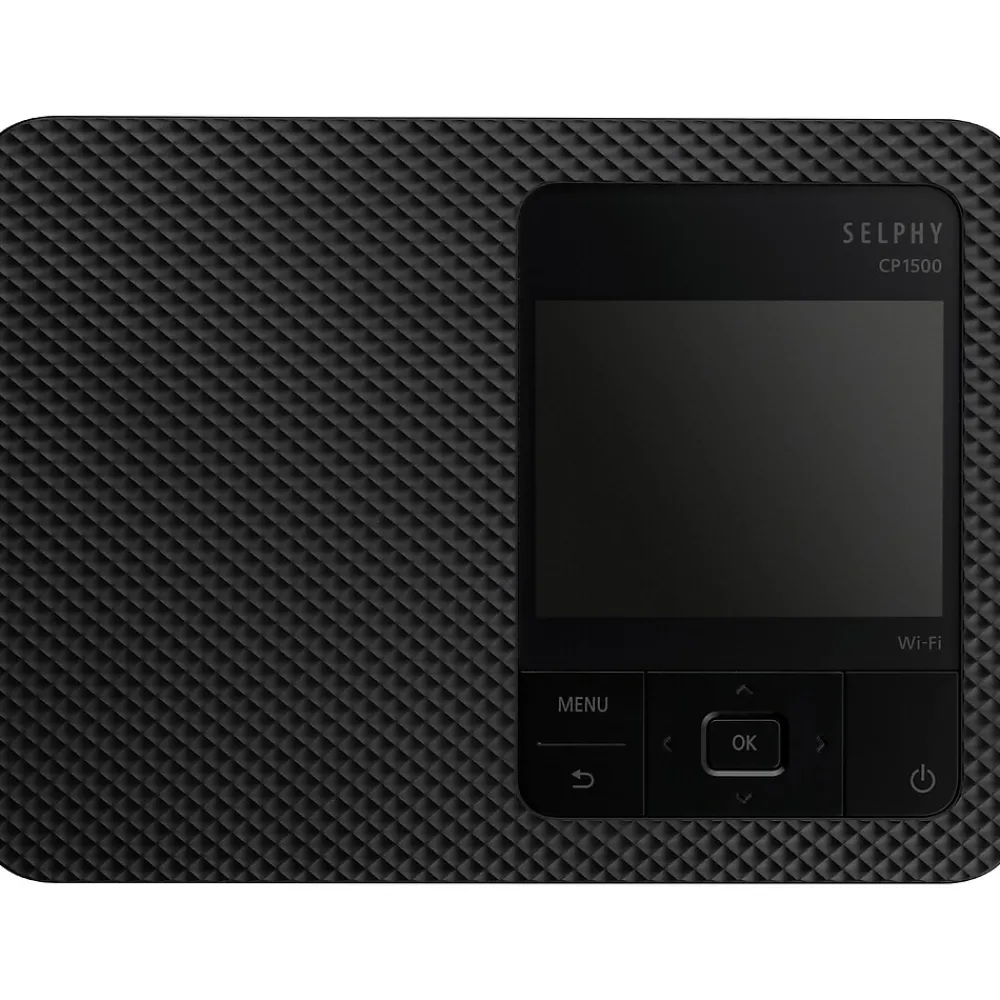 Canon SELPHY CP1500 Wireless Color Inkjet Printer, Single-Function, Black (5539C001)