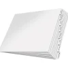 Dividers|Cardinal ® 11" x 17" Paper Insertable Dividers, 8-Tab, Clear, 1/St