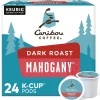 Caribou Coffee Caribou Mahogany Coffee, Dark Roast, 0.40 oz. Keurig® K-Cup® Pods, 24/Box (6990)