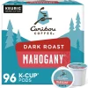 Caribou Coffee Caribou Mahogany Coffee Keurig® K-Cup® Pods, Dark Roast, 96/Carton (10312)