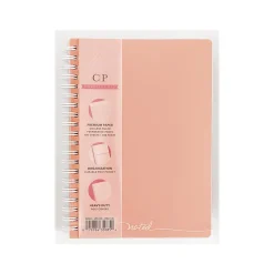 Notebooks|Carolina Pad Noted Executive Professional Notebook, 5.25" x 7", College-Ruled, 100 Sheets, Assorted Colors (35083)
