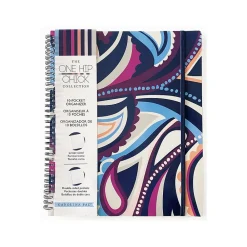 Pocket Folders|Carolina Pad One Hip Chick Glossy 10-Pocket Folder, Assorted Colors (93017)