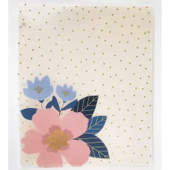 Pocket Folders|Carolina Pad Panache Glossy 3-Hole Punched 6-Pocket Folder, Assorted Colors (93001)