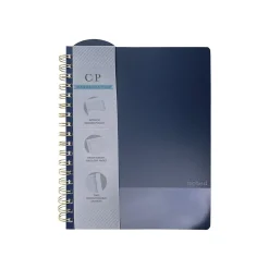 Notebooks|Carolina Pad Professional Notebooks, 7.88" x 9.94", Narrow Ruled, 100 Sheets, Assorted Colors (13054)