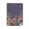Notebooks|Carolina Pad Wildflower Personal Notebook, 5" x 7", College-Ruled, 80 Sheets, Assorted Colors (35097)