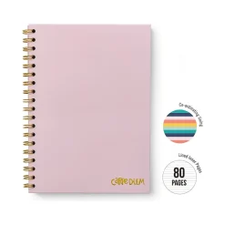 Subject Notebooks|Carpe Diem Ballerina Pink 1-Subject Notebook, 7.5
