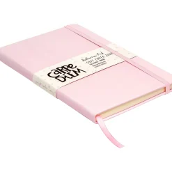 Journals|Carpe Diem Ballerina Pink Journal, 5.24" x 8.27", Wide-Ruled, 192 Pages (9370-CD)