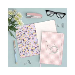 Journals|Carpe Diem Ballerina Pink Check Journal, 5.24