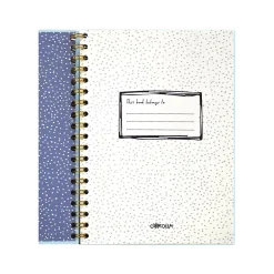Subject Notebooks|Carpe Diem Sky Blue 1-Subject Notebook, 7.5