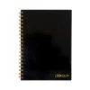 Subject Notebooks|Carpe Diem 1-Subject Notebook, 7.5" x 9.75", Wide-Ruled, 80 Sheets, Black (9375-CD)