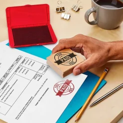 Stamps & Stamp Pads|Carter's Felt Stamp Pads, Red Ink (21070)