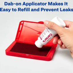 Stamps & Stamp Pads|Carter's Neat-Flo Ink Refill, Red Ink (21447)