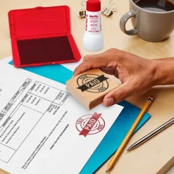 Stamps & Stamp Pads|Carter's Neat-Flo Ink Refill, Red Ink (21447)