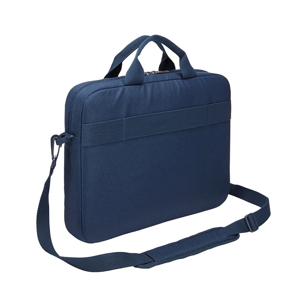 Advantage Laptop Attache, Dark Blue Polyester (3203987)<Case Logic Outlet