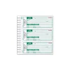 Accounting & Record Journals*Ennis Cash Receipt Books, 3-to-a-page, Duplicate, 225 Sets/Book, Green