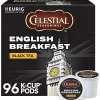 Celestial Seasonings Breakfast Blend Black Tea, Keurig® K-Cup® Pods, 96/Carton (14731)