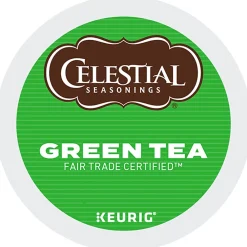 Celestial Seasonings Green Tea, Keurig® K-Cup® Pods, 96/Carton (14734)