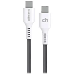 Charge and Sync USB-C to USB-C Round Cable, 6' (CABLE-C-C-6-R-G)<cellhelmet New