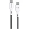 Charge and Sync USB-C to USB-C Round Cable, 10' (CABLE-C-C-10-R-G)<cellhelmet Online