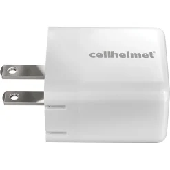 Dual Wall Block Charger with USB and USB-C Port, 20-Watt, White (WALL-PD-20W-A-C)<cellhelmet Sale