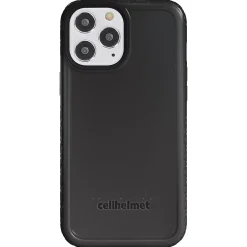 cellhelmet Fortitude Rugged Case for iPhone 12/12 Pro, Shock Absorbing, Black (CHELCFORTI61OB)