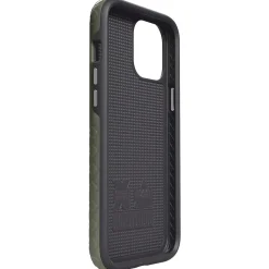 cellhelmet Fortitude Rugged Case for iPhone 12/12 Pro, Shock Absorbing, Olive Drab Green (CHELCFORTI61OD)