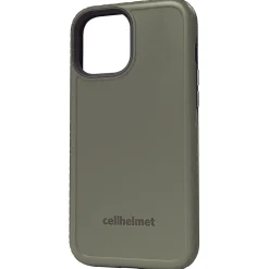 cellhelmet Fortitude Rugged Case for iPhone 12/12 Pro, Shock Absorbing, Olive Drab Green (CHELCFORTI61OD)