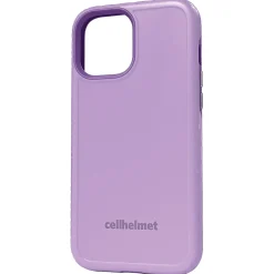 cellhelmet Fortitude Rugged Case for iPhone 12/12 Pro, Shock Absorbing, Purple (CHELCFORTI61LB)
