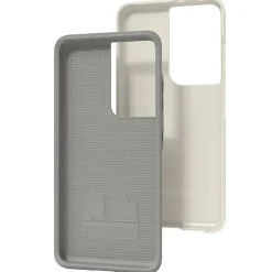 cellhelmet Fortitude Rugged Case for Samsung Galaxy S21 Ultra, Shock Absorbing, Gray (CHELFRTS2168GR)
