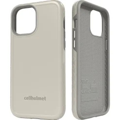 cellhelmet Fortitude Rugged Case for iPhone 12 Pro Max, Shock Absorbing, Gray (CHELCFORTI67GY)