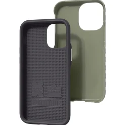 cellhelmet Fortitude Rugged Case for iPhone 12 mini, Shock Absorbing, Olive Drab Green (CHELCFORTI54OD)