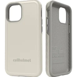 cellhelmet Fortitude Rugged Case for iPhone 12 mini, Shock Absorbing, Gray (CHELCFORTI54GY)