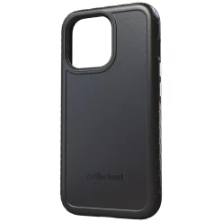 cellhelmet Fortitude Series Phone Case for iPhone 13 Pro, Onyx Black (C-Fort-i6.1-Pro-2021-OB)
