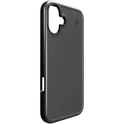 cellhelmet Fortitude Series MagSafe Phone Case for iPhone 16 Plus, Shock Absorbing, Onyx Black (CF-105-BLK)